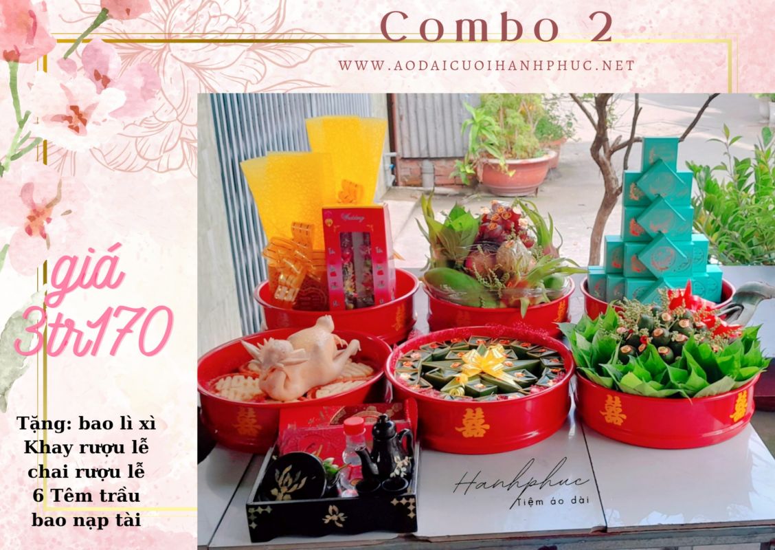 COMBO 6 mâm quả 3.170.000
